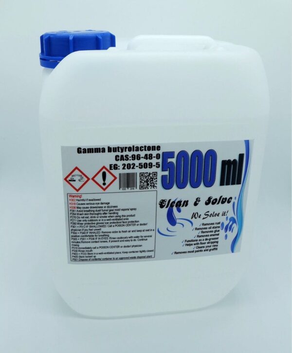 GBL cleaner effectively removes tough residues without damaging surfaces.